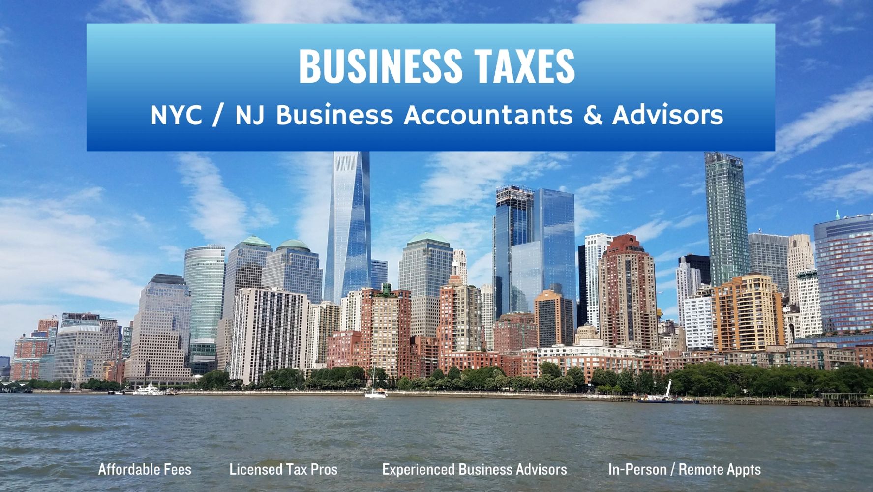 NYC / NJ Business Accountant & Tax Filing New York Accountant